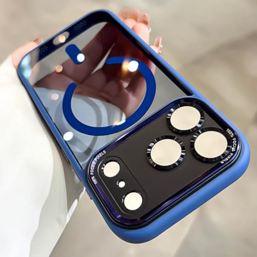 Coque de protection iPhone 12 haut de gamme transparente avec finitions métalliques