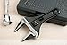 ARES 70303-53mm Stubby Adjustable Wrench - Stubby, Ultra Thin Design for Quick Access to Tight Spaces - Mouth is 30 Percent Deeper than Normal