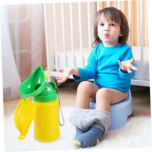 Hohopeti Móvel infantil urinário copo de vaso sanitário adulto carro pessoal amarelo xixi infantil m