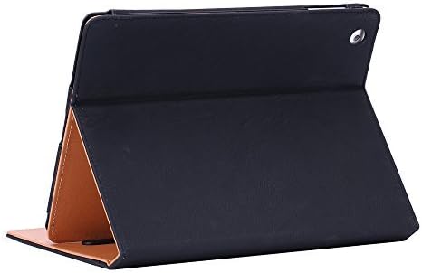 I4UCase Apple iPad 2 / iPad 3 / iPad 4 Case - Soft Leather Stand Folio Case Cover for iPad 2 / iPad 3 / iPad 4, with Multiple Viewing Angles, Auto Sleep/Wake, Document Card Pocket (Black)