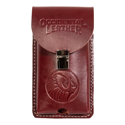 Occidental Leather XL Leather Phone Holster - Fits Up to a 3