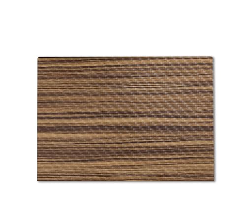 Image of Carbon Fiber Gaming Skin Compatible with HP Envy x360 16 inch (2023) - Dark Zebra Wood - Premium 3M Vinyl Protective Wrap Decal Cover - Easy to Apply | Crafted in The USA by MightySkins
