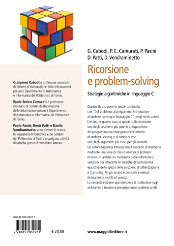 Ricorsione E Problem-Solving. Strategie Algoritmiche In Linguaggio C - 2