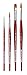 Produktbild da Vinci 5231 Watercolor Serie CosmoTop Spin Pinsel Set, Synthetik Drall (Spin), Starter-Set