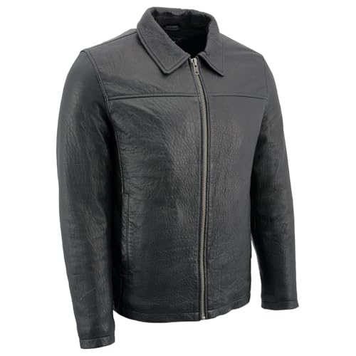 Milwaukee Leather Chaqueta para hombre (NEGRO, 2X)
