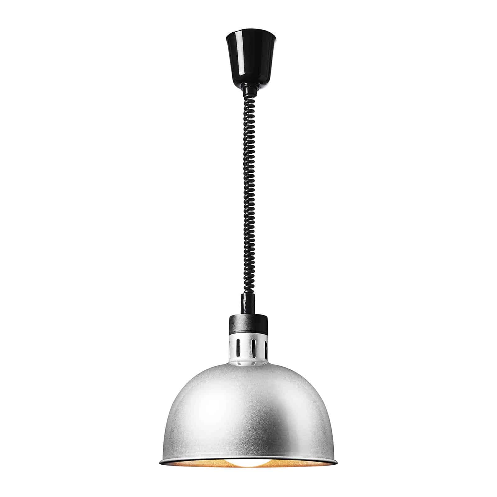 Lampe chauffante - Royal Catering - Matériau : acier - Culot : E27 (max