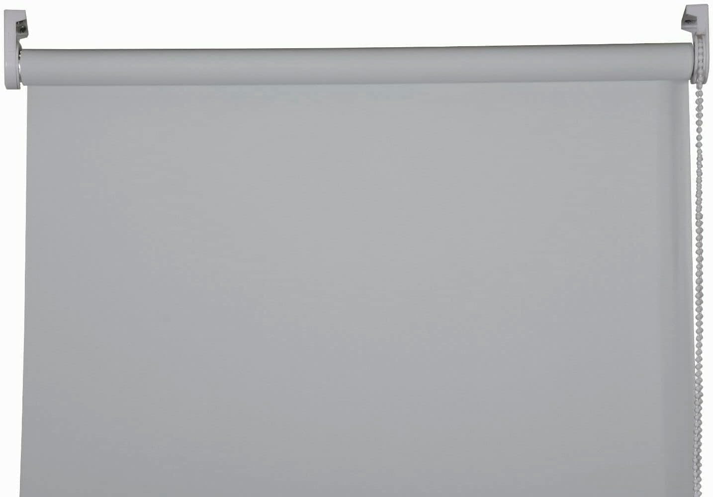 Persianas enrollables opacas Apex Furnishings gris claro para ventanas de 90x165 cm
