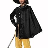 Design - Taille réglable qui s'adapte à la plupart des personnes. Idéal pour un événement sur le thème médiéval ou simplement pour ajouter une partie des styles médiévaux à votre garde-robe, il ne manquera pas d'attirer votre attention et de vous transporter dans un monde mystérieux et sombre
