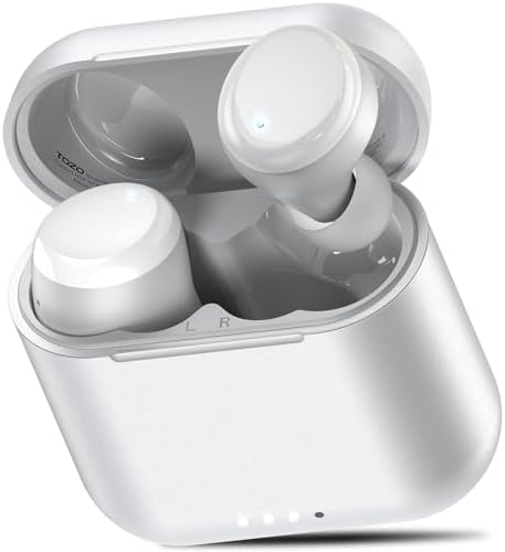 Bluetooth Wireless Earphones, Comfortable Wearing, Medium and Low Range, Warm Sound Quality, Custom EQ (Can be Converted to Cool Tones), Compatible with Dedicated Apps, IPX8 Waterproof, Lightweight