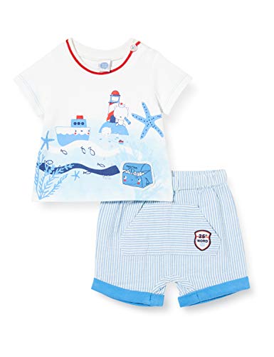 Tuc Tuc Conjunto Camiseta Y PANTAL�N Plana Bolsillo NI�O Azul Sun and Sea