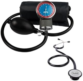 BPL Medical Technologies Aneroid
                          Sphygmomanometer Manual Blood Pressure Monitor
                          and ST-01 DIA Cast Stethoscope