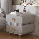 NURCIX Nachttisch Beistelltisch Modernes Design, Kleiner Beistelltisch, Nachttisch...