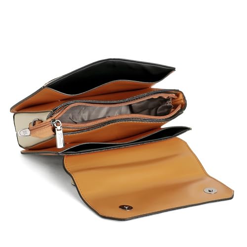 Image of EXOTIC Premium Embroidery Design Saddle Boxy Shoulder Bag for Women