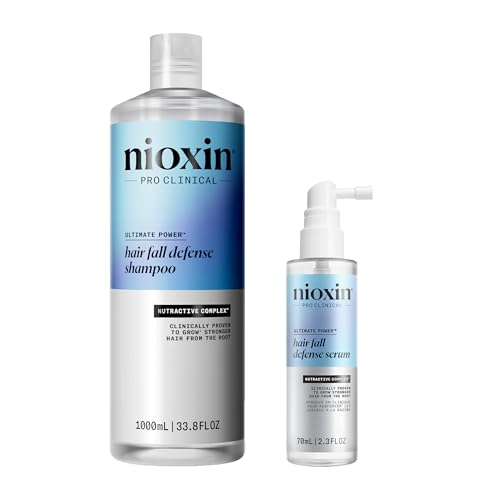 Nioxin Hair Fall Defense Shampoo | Activates Hair Follicles for V...