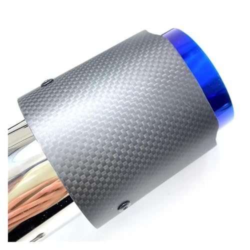 Embout pot d'échappement universel 70mm pour masquer la rouille auto inox