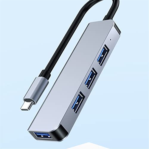 Estación de acoplamiento Type-C USB 3.0 adaptador multipuerto para laptop y celular 2