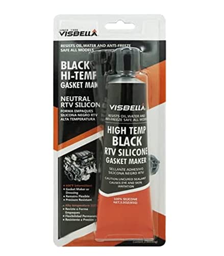 Visbella V363 Silicone Oven Glass Door Gasket Seal High Temperature Heat Resistant from -80ºF to 600ºF (Black)