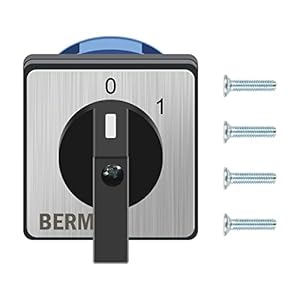 TIHOOK Nockenschalter 25A 690V 2-Positionen Wahlschalter