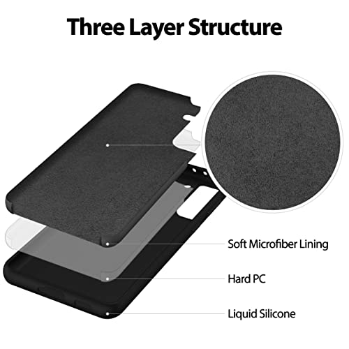 Coque silicone Galaxy S21 Plus en silicone liquide de qualité premium