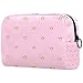 Grande trousse de maquillage multifonction en forme de couronne de princesse Rose