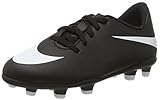 Nike JR Bravata II FG, Botas de Fútbol Niños, Negro (Black/White/Black), 38.5 EU