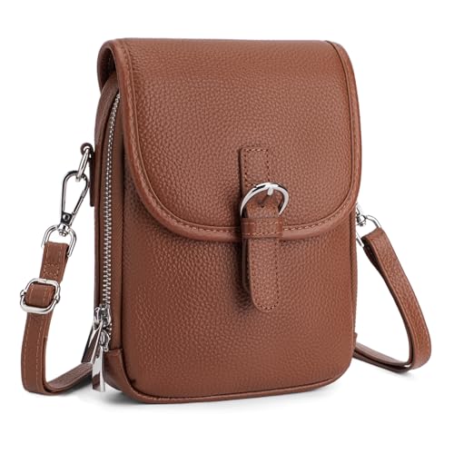 befen Soft Real Leather Small Crossbody Bags for Women, Woman
