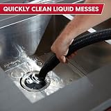 Vacmaster Red Edition VOC508S 1101 Odkurzacz do czyszczenia na sucho na mokro ze stali nierdzewnej 5 l 4 szczyty HP 1-1/10.2 cm wąż mocny ssący z funkcją dmuchawy