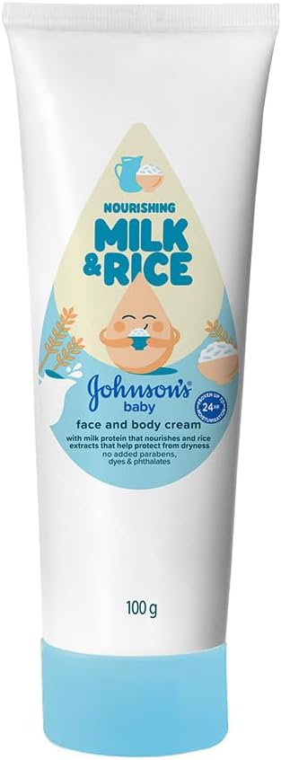 Johnson's Baby Milk and Rice Cream
