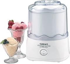 Cuisinart ICE-20 Automatic 1-1/2-Quart Ice Cream Maker, White