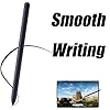 Galaxy Tab S10 Ultra Stylus Pen for Samsung Galaxy Tab S10+/S10 Ultra/S10Plus/S10Lite S Pen Replacement for Samsung Galaxy Tab S10+ / S10Ultra / S10Plus Stylus + 5 Tips (Black)