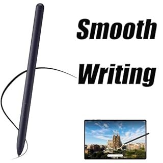 Galaxy Tab S10 Ultra Stylus Pen for Samsung Galaxy Tab S10+/S10 Ultra/S10Plus/S10Lite S Pen Replacement for Samsung Galaxy Tab S10+ / S10Ultra / S10Plus Stylus + 5 Tips (Black)