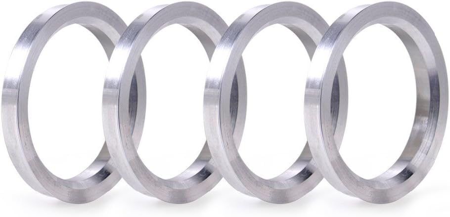 Image of ZHTEAPR Wheel Hub Centric Rings 84.1 to 71.5 OD=84.1mm ID=71.5mm Aluminium Alloy Wheel Hubrings 71.5 to 84.1