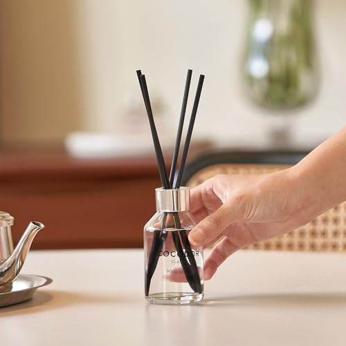COCODOR Classic Reed Diffuser/Lemon Eucalyptus/100ml(3.4oz)/1Pack/Fragrance Scent Essential Oil Stick Diffuser set for Bedroom Bathroom Home Décor 7