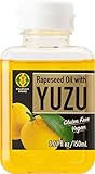 Kinjirushi Gourmet Yuzu Flavored Oil (Rapeseed Oil) (5.07 oz) Yuzu Oil Cooking, Ponzu Sauce, Ramen, Poke Oil, Dressings, Carpaccio, Sashimi, Sushi, Yuzu Extract, Yuzu Sauce, Yuzu Peel