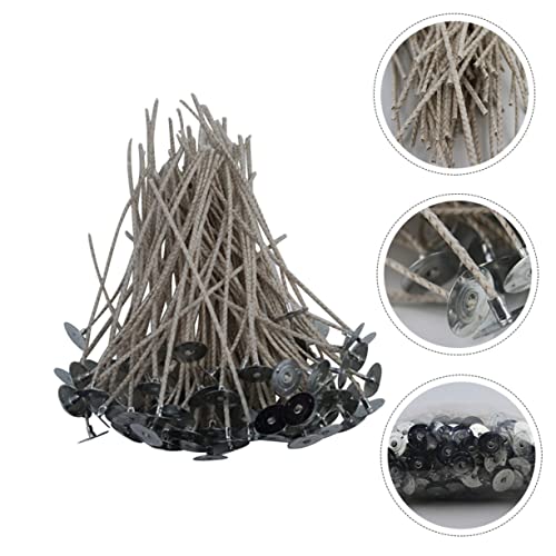 200 piezas de mechas de algodón para velas miniatura 4