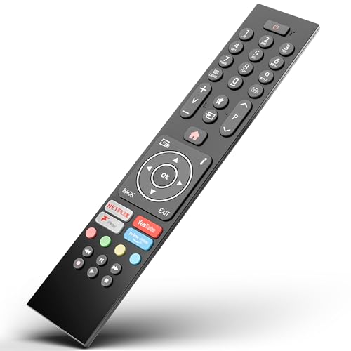 Bush Tv Remote Control Replacement - Bush Remote Control for TV RC43137P also Compatible with some Models of Finlux Celcus Polaroid Luxor Techwood Digihome Logik Hitachi Models – No Setup Required