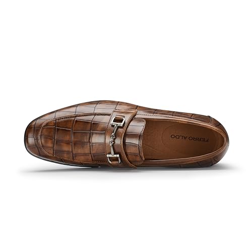 Image of Ferro Aldo Men's Premium Moc Toe Loafers | Casual & Dress Styles with Tassels & Horsebit Buckles