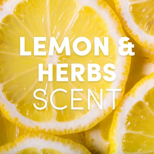 Image of Clean Revolution SuperCharged All Purpose Cleaner Refill with Smart Probiotic + Enzyme Complex, Multi-Surface Kitchen Bathroom & Floor Cleaner, Lemon & Herbs, 128 Fl Oz