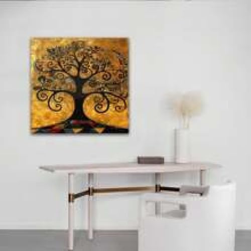 Art mural floral texturé grand format abstrait chic