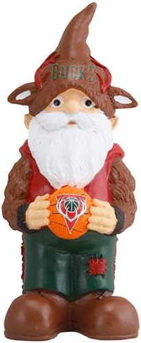 NBA Milwaukee Bucks Team Garden Gnome