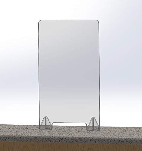 Sneeze 未使用品 Guard 18インチ X 30インチ 取引スロット付き Shield 銀行テラーウィンドウ用