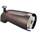 Olympia Faucets OP-640018-ORB Combo Diverter Tub Spout, Oil Rubbed Bronze Finish