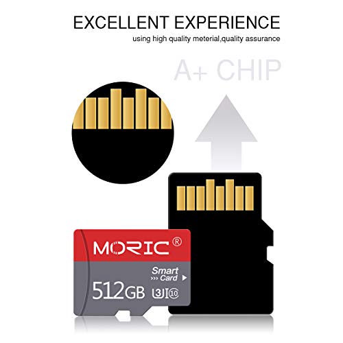 512Gb Micro Sd Card With Adapter 512Gb High Speed Memory Card Class 10 For Game Console,Android Smartphone,Tablet And Drone #TOP7