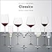 SCHOTT ZWIESEL Classico Red Wine Glass (Set of 6), Crystal Glasses for Red Wine or Water, Dishwasher-Safe Tritan Wine Glasses, Made in Germany (18 Ounce)