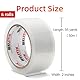 WELSTIK Paketklebeband mit Paketabroller zum Verpacken von Paketen und Versandschachteln-Solid und Strong - Transport- und Packband, 5 cm x 55 m, Kristallklar, 6 Stück