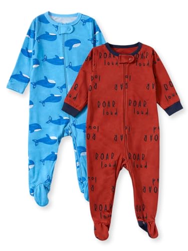 Image of TuddyBuddy 100% Cotton Multi Color Zipper Romper Sleepsuit /Romper /Jumpsuit for Baby Boy & Baby Girl
