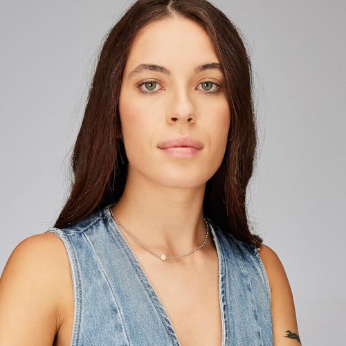 Collier en acier doré Brosway Essential maille robuste BNL044 - 2