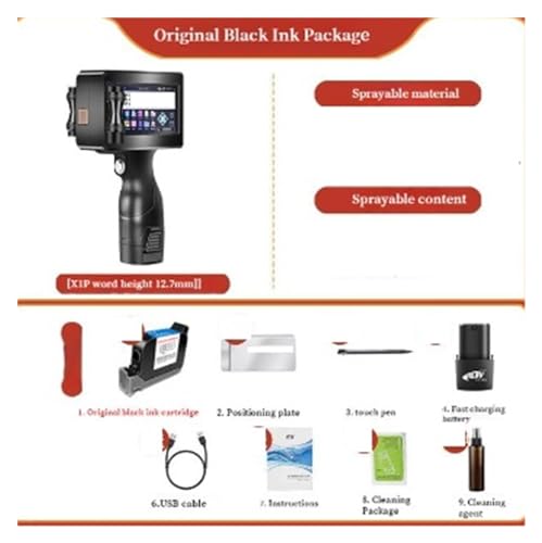 Marquage lisible sur tout support avec le codeur jet d'encre portable intelligent - 5