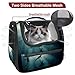 otnrnondcl Sharks Sea Ocean (3) Cat Backpack Carrier, Large Pet Backpack for Medium Small Dog Cat Puppy Kitty Bunny