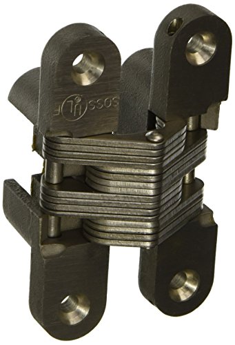 SOSS 416SS Stainless Steel 20/90/180 Min. Fire Rated Hinge for 1.375" Doors, Satin Stainless Steel Exterior Finish #1